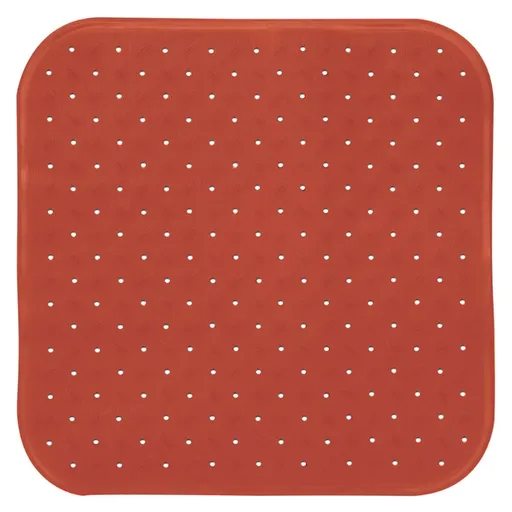 Spirella Protišmyková podložka do sprchy CLASS Premium, terakota, 54 x 54 cm