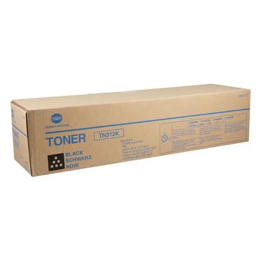 KONICA MINOLTA TN-312 K - originálny toner, čierny, 20000 strán