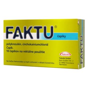 FAKTU čapíky 100 mg/2,5 mg 10 kusov