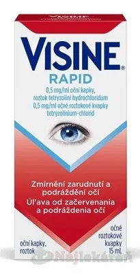 Visine Rapid 0,5 mg/ml očné kvapky 1x15 ml