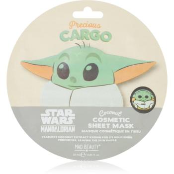 Mad Beauty Star Wars Grogu plátenná maska so zjemňujúcim účinkom 25 ml