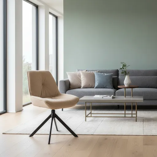 Signal Kreslo BOOGIE I Velvet | béžová