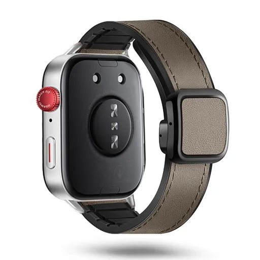 KALEBOL HYBRID Vymeniteľný remienok pre Huawei Watch Fit 4 / Fit 4 Pro tmavohnedý