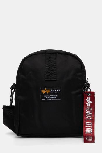 Malá taška Alpha Industries 196924.03-Black, čierna farba