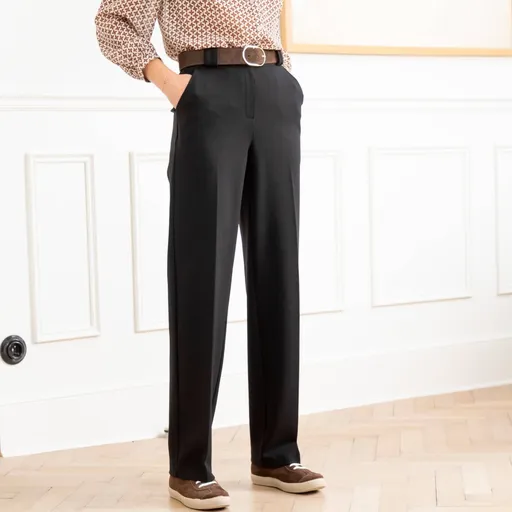 Rovné nohavice z úpletu Milano