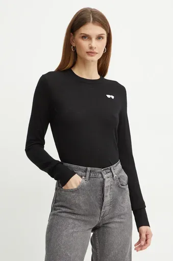 Vlnený sveter Karl Lagerfeld