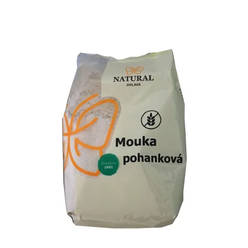 NATURAL JIHLAVA Múka pohánková bez lepku natural 400 g