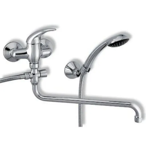 Vaňová batéria Novaservis Metalia 55 so sprchovacím setom 100 mm chróm 55075.0