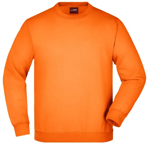 James & Nicholson (Daiber) Detská mikina bez kapucne JN040k - Oranžová | M