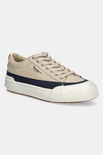 Tenisky Pepe Jeans BEN WASH M béžová farba, PMS31075