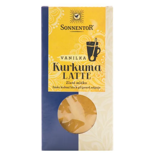 SONNENTOR Kurkuma Latte-vanilka 60 g