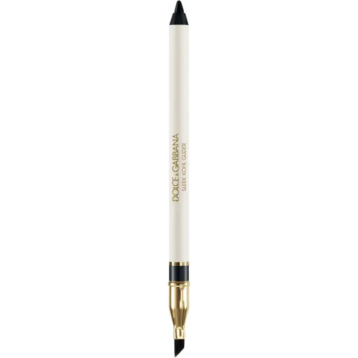 Dolce&Gabbana Classic Sleek Kohl Glider ceruzka na oči so štetčekom odtieň 01 Total Black - True Black 1.2 g