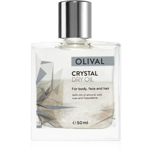 Olival Crystal Dry Oil multifunkčný suchý olej s trblietkami na tvár, telo a vlasy 50 ml