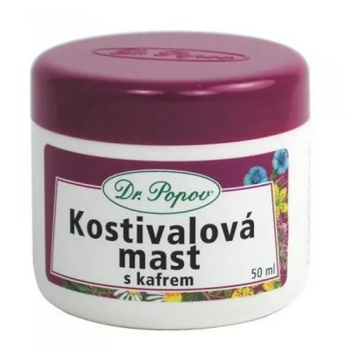 DR. POPOV Kostihojová masť s gáfrom 50 ml