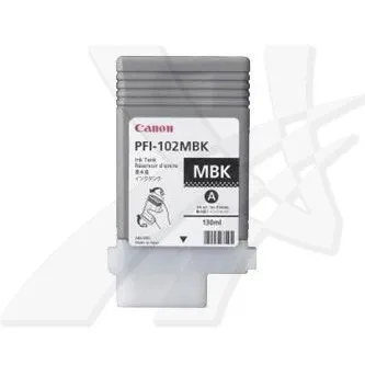 CANON PFI-102 MBK - originálna cartridge, matne čierna, 130ml