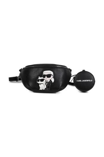 Detská ľadvinka Karl Lagerfeld čierna farba, Z30404