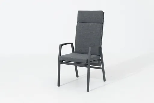 DOPPLER Hliníkové pohovacie kreslo ARCTIC vr. polstrovanie