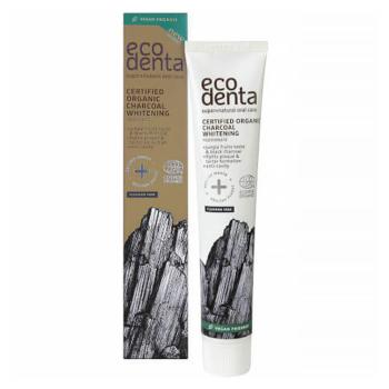 ECODENTA Organic Charcoal Whitening zubná pasta 75ml