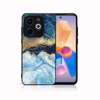 MY ART Ochranný kryt pre Infinix Hot 40i BLUE MARBLE (141)