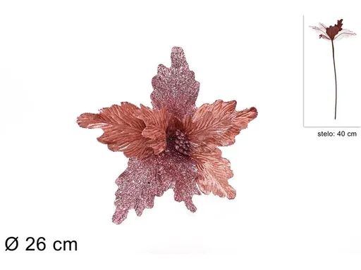 MAKRO - Hviezda vianočná zápich 40cm