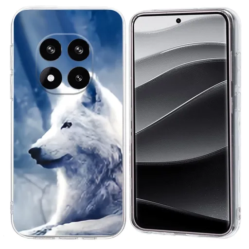 ART TPU Ochranný kryt pre Xiaomi Redmi Note 14 Pro 5G WHITE WOLF