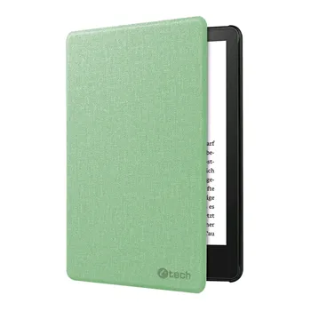 C-TECH PROTECT púzdro pre Amazon Kindle TOUCH 2024, WAKE/SLEEP funkcie, hardcover, AKC-22, matcha