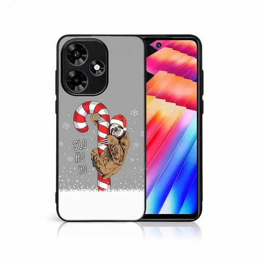 MY ART Kryt s vianočným dizajnom Infinix Hot 30 CANDY (076)