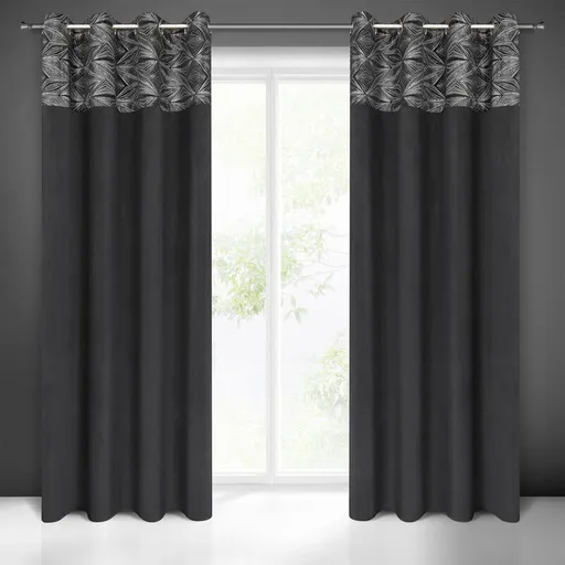 ArtFir Záves ARIANA K | čierna 140 x 250 cm