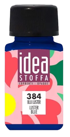 MAIMERI IDEA STOFFA - Farby na textil 384 - luster blue, 60 ml