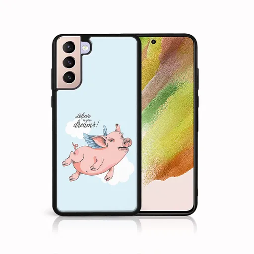 MY ART Ochranný kryt pre Samsung Galaxy S22 5G PIG (186)