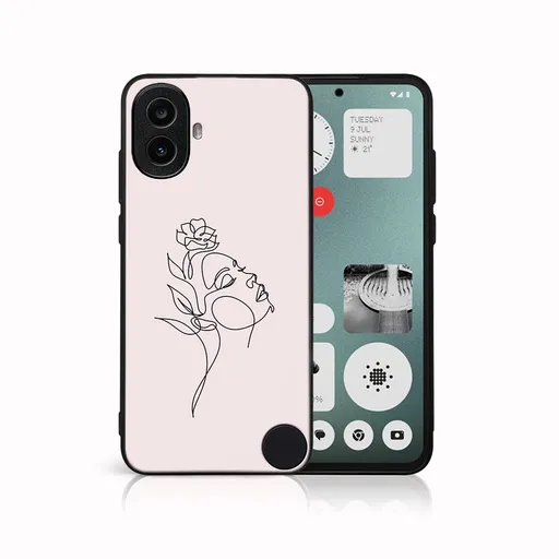 MY ART Ochranný kryt pre CMF Phone 1 ROSE GIRL (198)