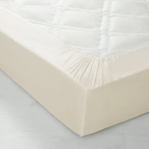 Jednofarebná napínacia plachta zn. Colombine® s hĺbkou rohov 32 cm,  polycoton