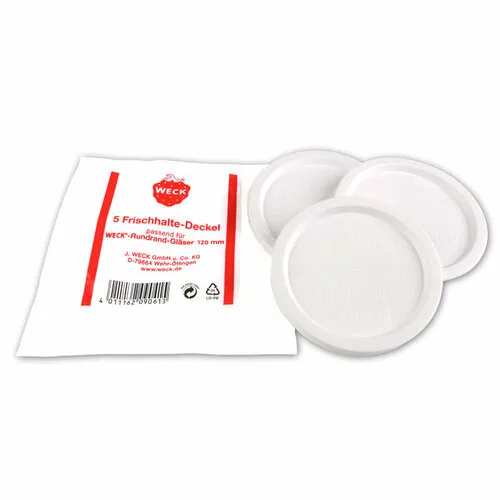 Weck 5-dielna sada tesniacich viečok, pr. 120 mm