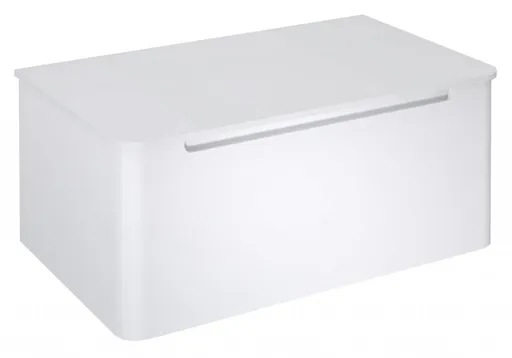 SAPHO - KERALA umývadlová skrinka 80x35x47,5cm, 1x zásuvka, biela lesk KR080-3030