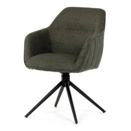 Jedálenská stolička Autronic 59x83 cm zelená látka HC-536 GRN2