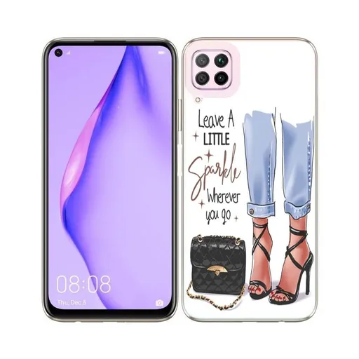 PROTEMIO MY ART Ochranný kryt Huawei P40 Lite SHOES (061)