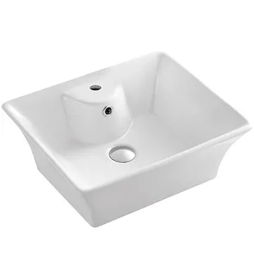 AQUALINE keramické umývadlo 49,5 × 41,5 cm na dosku 49411