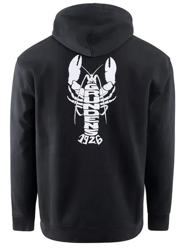 Grundéns mikina eat your words dwr hd hoodie black lobster graphic - xxl