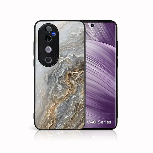 MY ART Ochranný kryt pre Vivo V40 5G BEIGE (151)