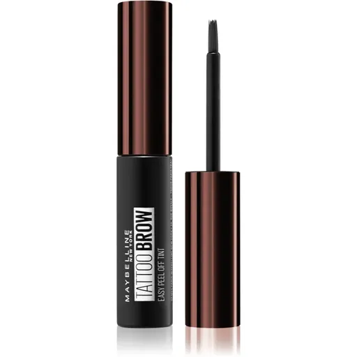 MAYBELLINE NEW YORK Tattoo Brow semipermanentná gélová farba na obočie odtieň Dark Brown 4.6 g