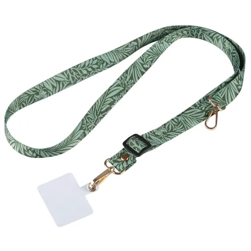 PROTEMIO ART Univerzálna šnúrka na mobil pod zadný kryt GREEN PATTERN