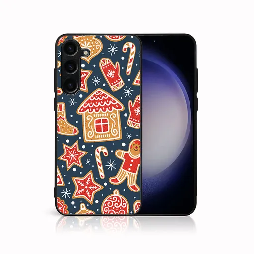 MY ART Kryt s vianočným dizajnom Samsung Galaxy S24 5G CHRISTMAS (069)
