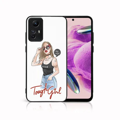 MY ART Ochranný kryt pre Xiaomi Redmi Note 12S TOUGH GIRL (131)
