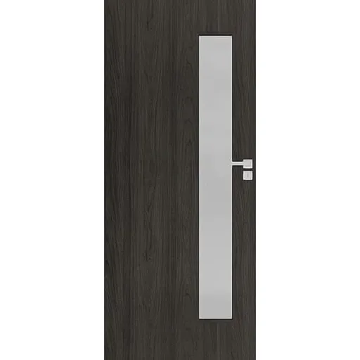 DRE Deca interiérové dvere naturel ľavé 70 cm brest antracit DECA10JA70L