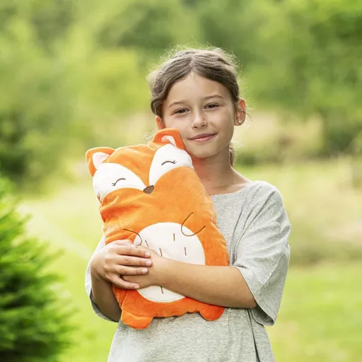 Plyšový polštářek 2v1, Liška