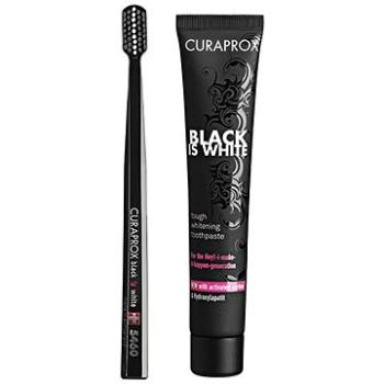 CURAPROX Black is White 90 ml + kefka (7612412423686)