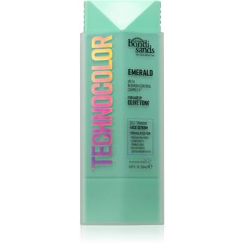 Bondi Sands Technocolor Emerald samoopaľovacie sérum na tvár 50 ml