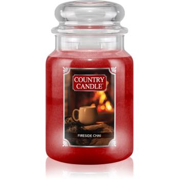 Country Candle Fireside Chai vonná sviečka 680 g