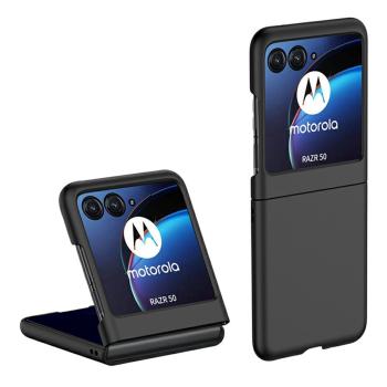 PLASTIC Ochranný plastový kryt pre Motorola Razr 60 čierny