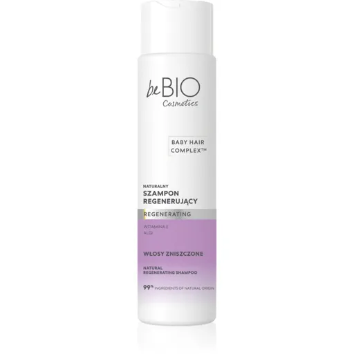beBIO Baby Hair Complex Regenerating regeneračný šampón pre slabé a poškodené vlasy 300 ml